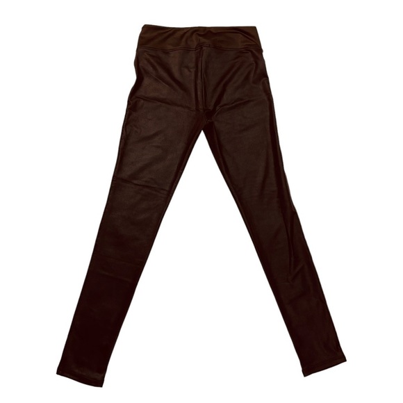 NYDJ ESPRESSO COATED HIGH WAIST STRETCHY LEGGINGS - Picture 5 of 13